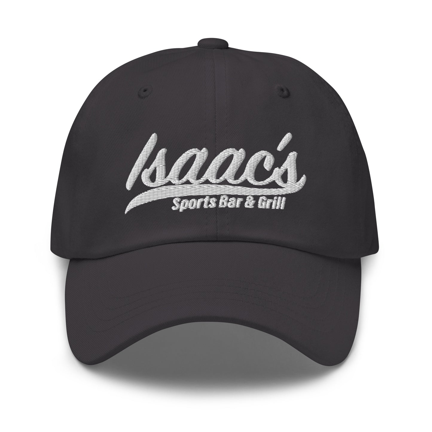 Isaac's "dad" hat